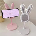 Cute Bunny Phone Stand – Adjustable Aesthetic Desk Holder